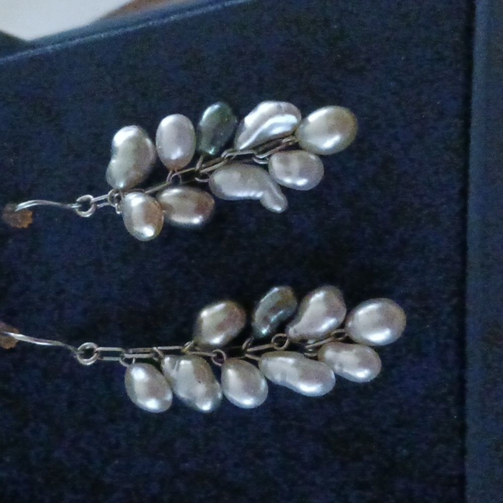 Keshi Tahian Pearl earrings